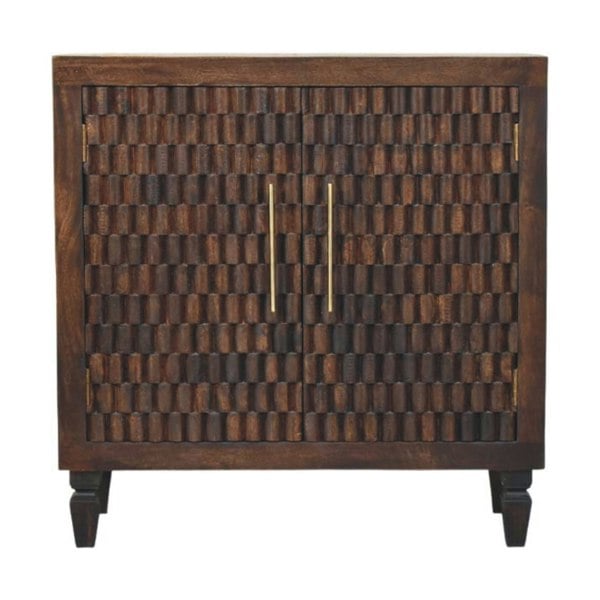 Artisan Furniture Solid Wood Vesta Textured Cabinet