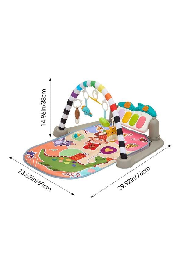 Living and Home Baby Gym with Musical Keyboard & Hanging Toys