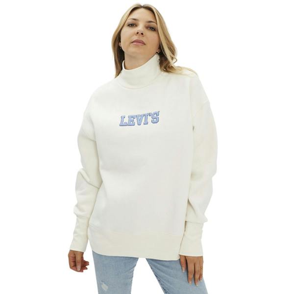 Levis Womens/Ladies Gardenia Sweatshirt - Tofu Marl - 