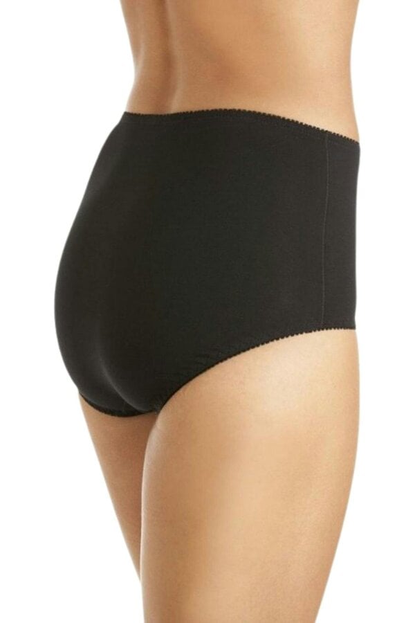 Camille Womens Classic Cotton 3 Pack Control Briefs White