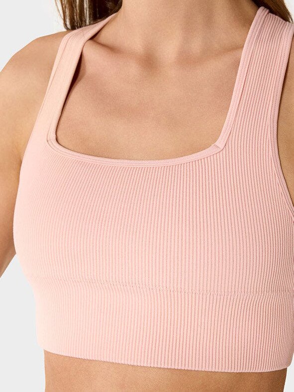 Tavi Seamless Racerback Rib Sports Bra
