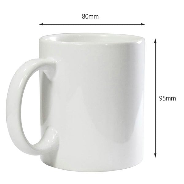 Monstershop 72 11oz White Mugs With Boxes & 10 Sublimation Sheets