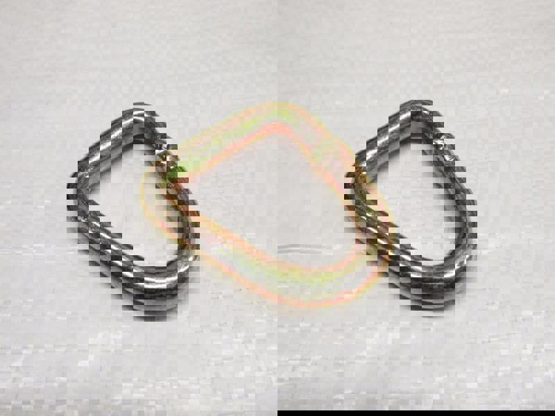 25MM Delta Link Zinc Plated 0.8 Ton (Secure Yellow Passivated Ratchet Lashing Fitting)