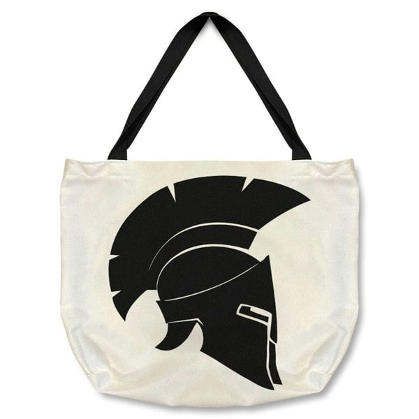 Benjamin Tate Design Roman Helmet Tote bag