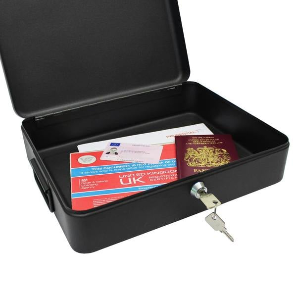 Security Box Black 12"