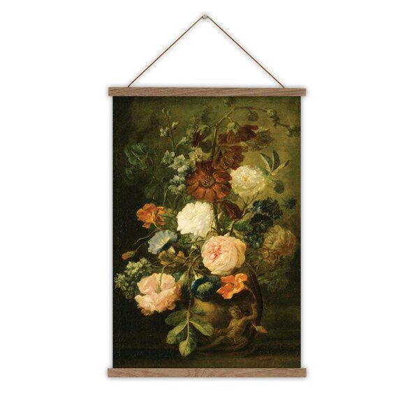 Love Frankie Vintage Dutch Flowers Wall Hanging