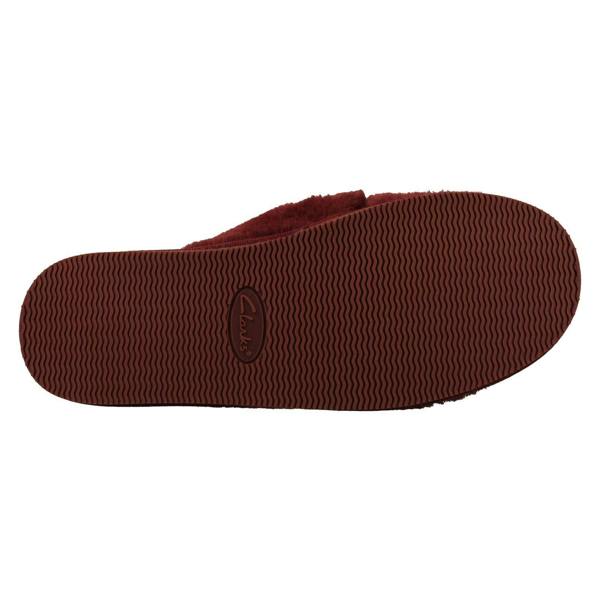 Clarks Ladies Clarks Cross Detailed Mule Slippers Dream Lux