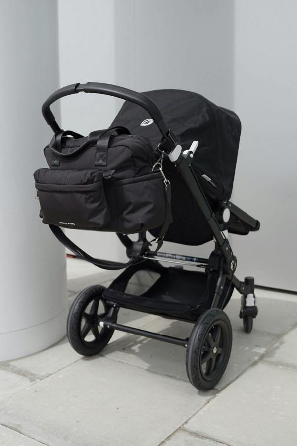 Tiba + Marl Phoenix Eco Holdall Changing Bag Black