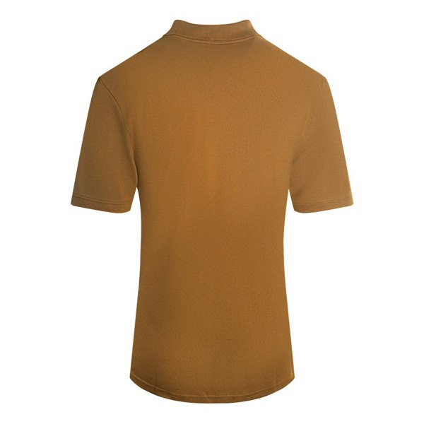 Lyle & Scott Lyle and Scott Farrier Bronze Plain Polo Shirt