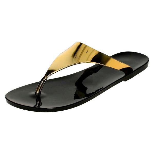 Spot On Ladies Spot On Jelly Toepost Sandals