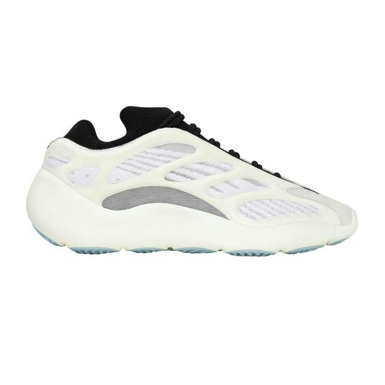 Yeezy Mens Boost 700 V3 Glow In The Dark Trainers - White/Black