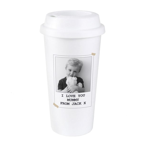 Personalised Memento Company Personalised Photo Upload Travel Mug