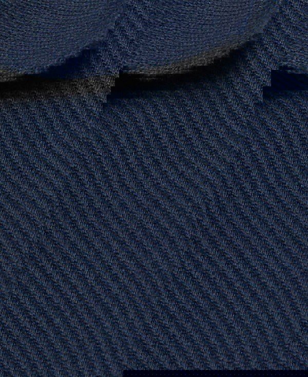 BARBOUR Tartan Pique Polo Shirt - Navy Blue