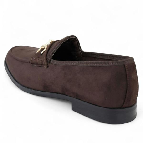 Dolcetto Men's Suede Moccasin Leather Lined Loafers