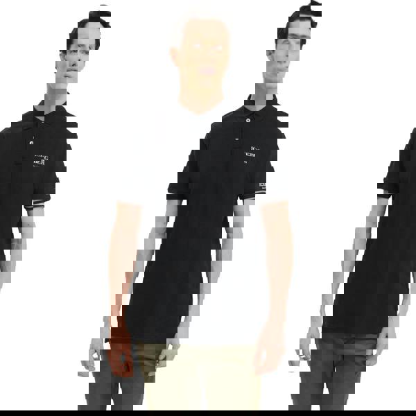 Ice Iceberg Black Polo Shirt - Nova Clothing