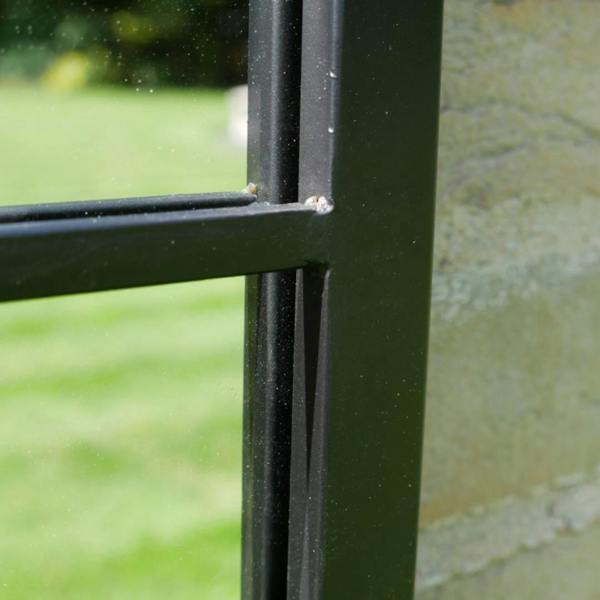 Large Wall Mounted  Vintage Simple Design Square Mirror for Garden or Home