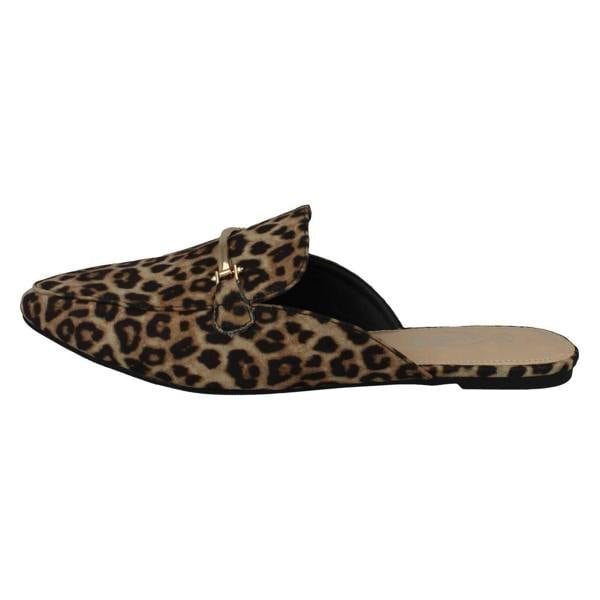 Spot On Ladies Spot On Closed Toe Mules F80455
