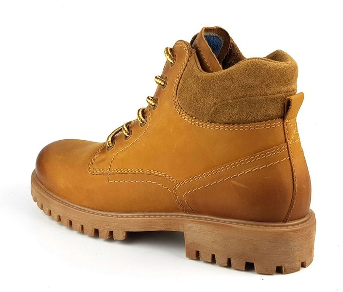 Frank James Bisley Mens Leather Lace Up Yuma Commando Casual Boots