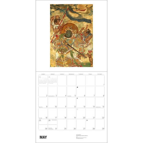 Enlightenment, Buddhist Paintings Calendar 2027, Wall Calendars, Month To View, Art, Gift