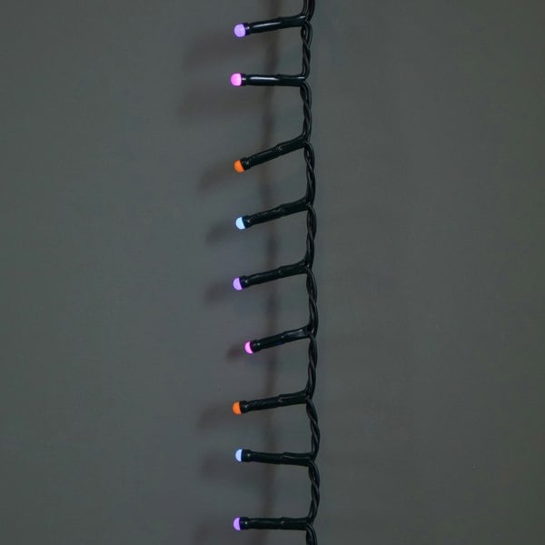 Samuel Alexander 9m 360 LED Battery Operated Christmas BerryBrights String Lights in Rainbow