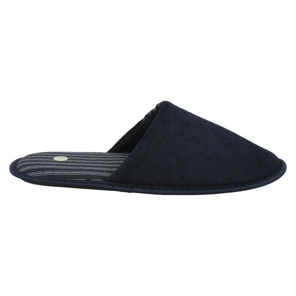 Spot On Mens Spot On Stripy Mule Slippers X2118