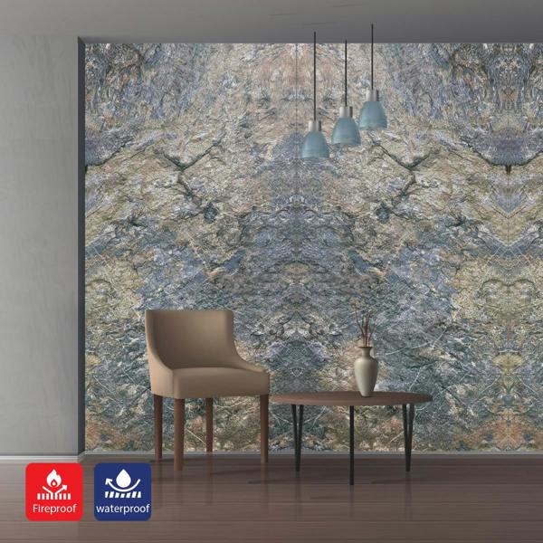 ENER-J RockFlex PU Wall Cover - Soft, Flexible, and Realistic Stone Texture Size:1200 x 600 x 3 mm (Pack of 2)