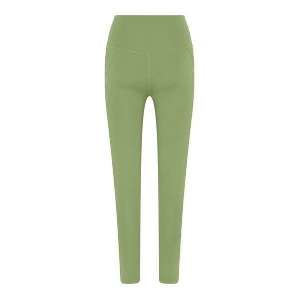 Girlfriend Collective Women's Pocket High Rise Long Leggings - Mantis