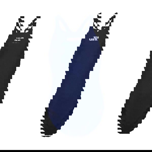 Arena Girls Team Swim Pro One Piece Swimsuit - Navy - 