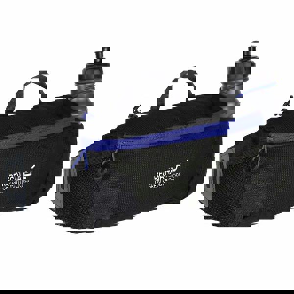 Regatta Blackfell III Hip Pack With Bottle - Black/Surfspray - 