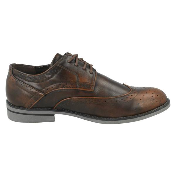 Maverick Mens Maverick Lace Up Brogue Shoe