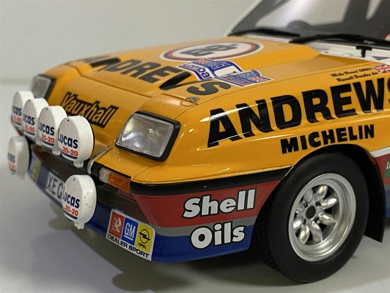 vauxhall chevette gr. b 2300 hsr andrews heat for hire 1:18 otto mobile