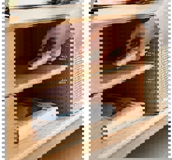 Haygashen Rattan TV Stand, Oak-Weilai Concept-Weilai Concept