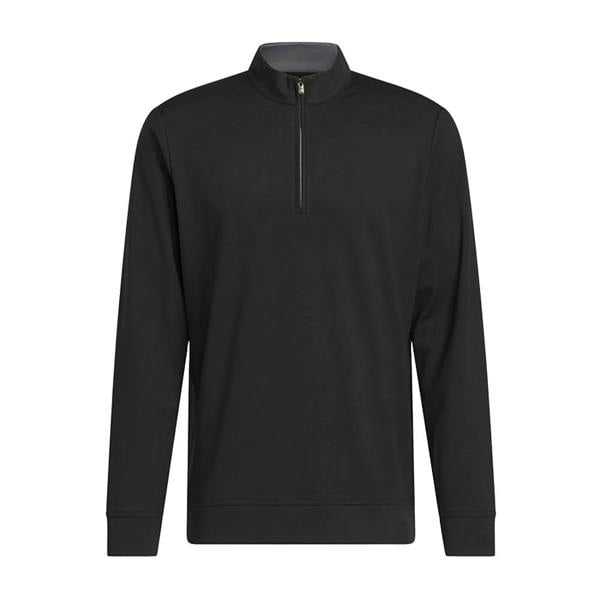 Adidas Mens Ultimate 365 Classic Quarter Zip Sweatshirt - Black - 