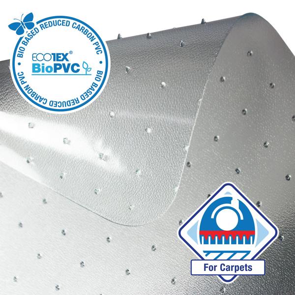 Floortex Ecotex® BioPVC Rectangular Chair Mat