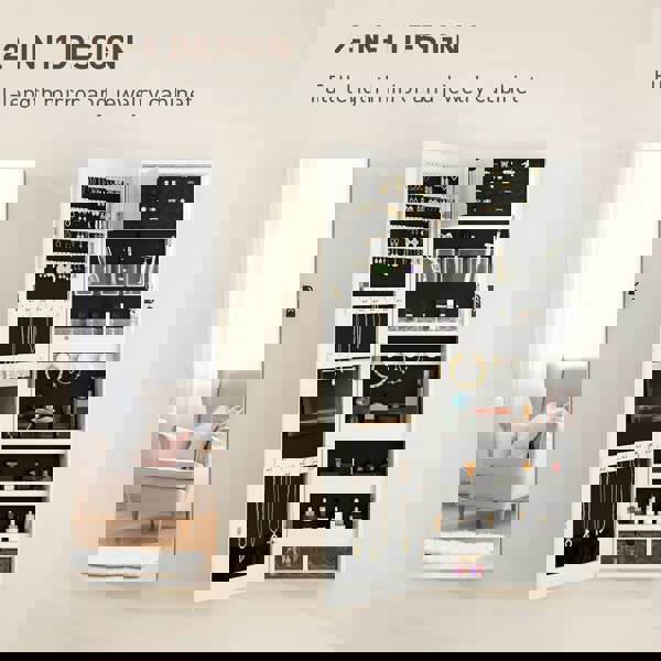 Wall-mounted Jewelry Cabinet