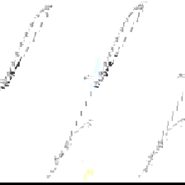 KuKoo Commercial Sink With Pre-Rinse Tap, 6ft Stainless Steel Catering Bench, 2 x Wall Mounted Shelves