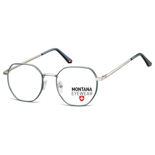 Montana Glasses Frames MM585 C Light Gunmetal & Matte Blue Men Women