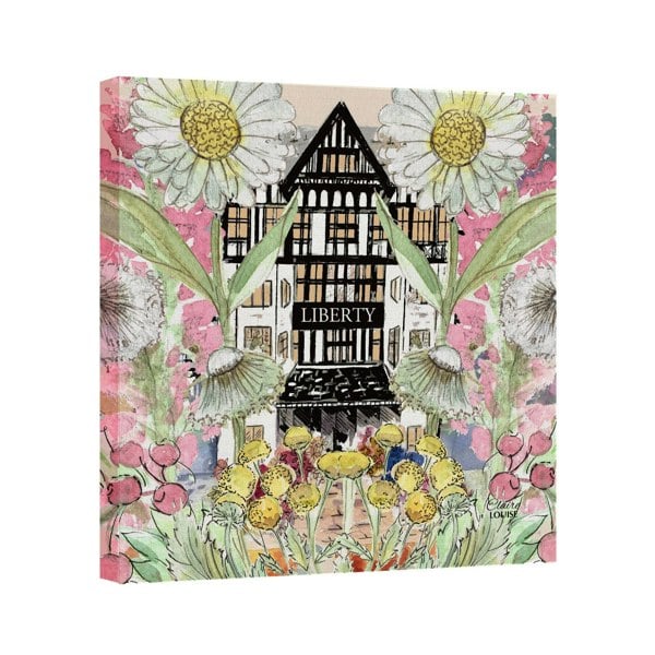 Claire Louise Liberty In Full Bloom Canvas Print