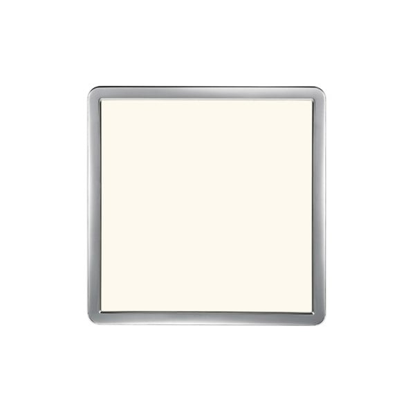 Nordlux Oja 29 Square | IP54 3000/4000K | 3-Step | Ceiling light | Chrome