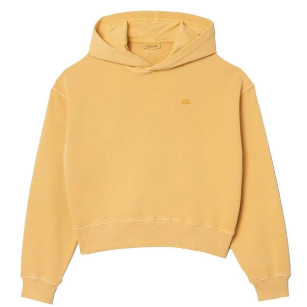 Lacoste Womens/Ladies Natural Dyed Oversized Hoodie - Orange
