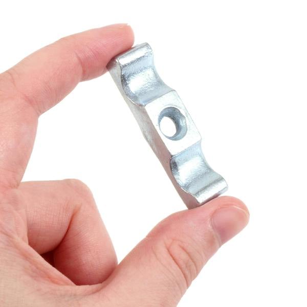 12x Large Zinc Plated Turn Buttons 2" (47mm) Cabinet Cupboard Wardrobe Hutch Cage Coop Door Latch Catch Lock