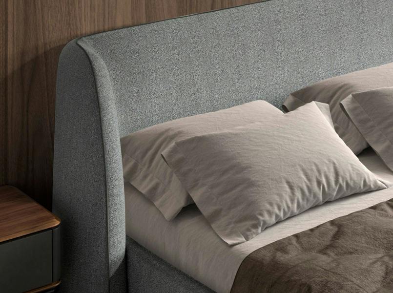 Angel Cerdá Bed in Dark Grey Fabric 7145