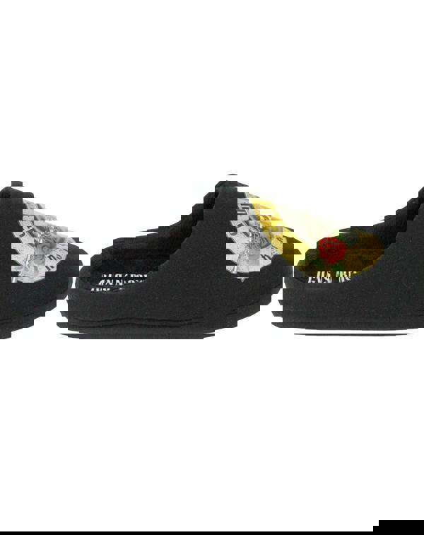 Guns N Roses Mens Black Logo Mule Slippers