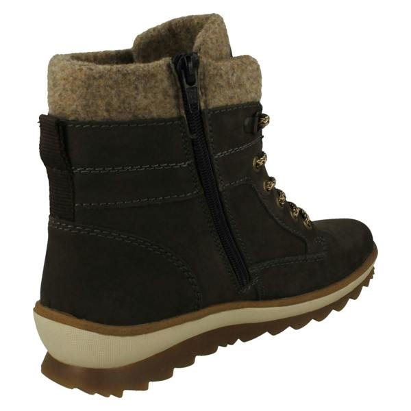 Remonte Ladies Remonte Cuff Detailed Warm Lined Ankle Boots R8477