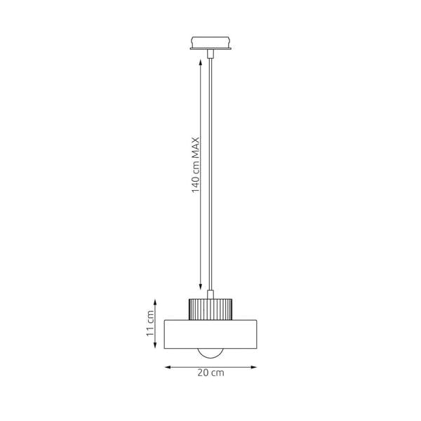 Emibig KIVI Sml Pendant Lamp 1 x E27 Black
