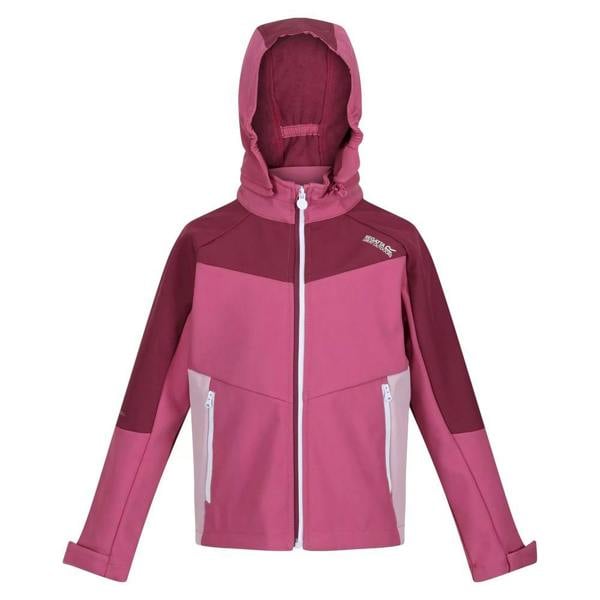 Regatta Kids Eastcott II Soft Shell Jacket - Violet/Amaranth Haze