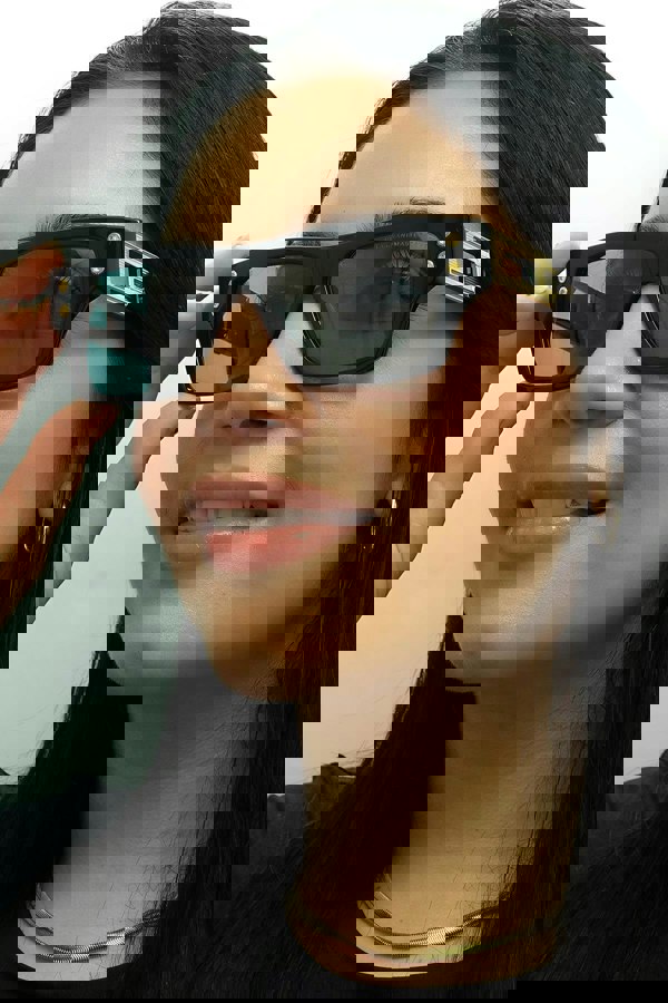 Dita Sunglasses Grandmaster Seven DTS407-A-01 Black Yellow Gold Dark Turquoise