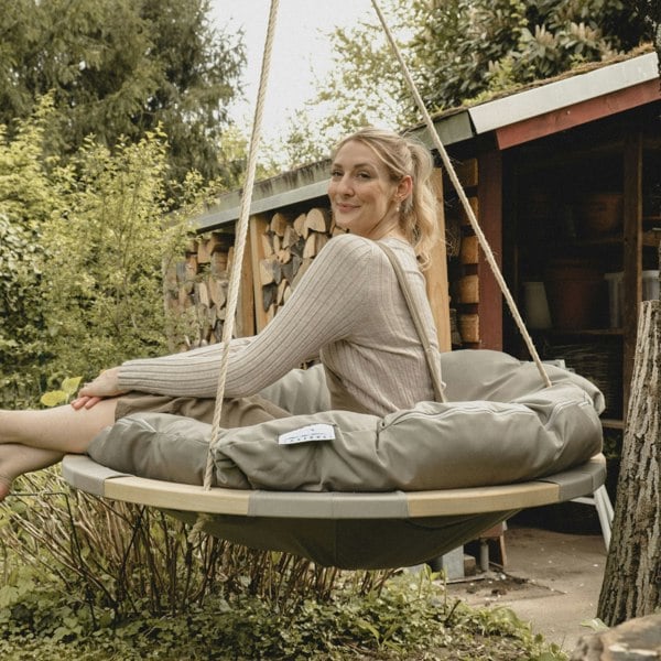 Amazonas Swing Nest Hanging Chair Taupe