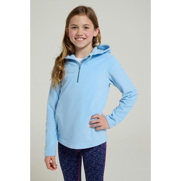 Mountain Warehouse Kids Camber II Fleece Hoodie - Corn Blue
