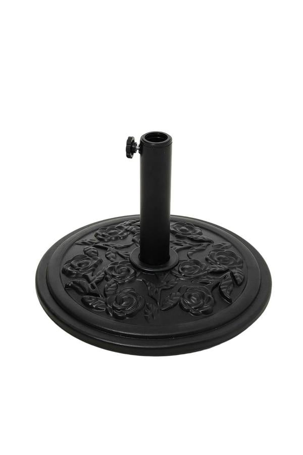 Living and Home 25kg Heavy Duty Round Flower Pattern Umbrella Base